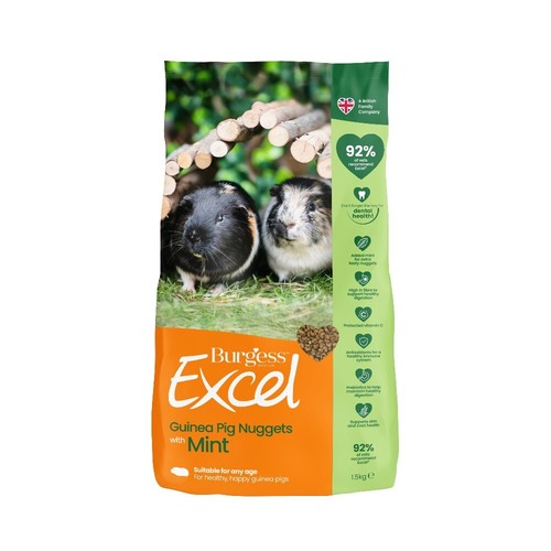 Burgess excel guinea pig food - pig,