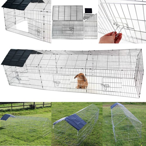 Xxl metal run rabbit guinea - run,