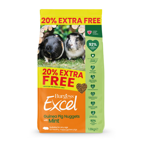 Burgess excel adult guinea pig - adult,